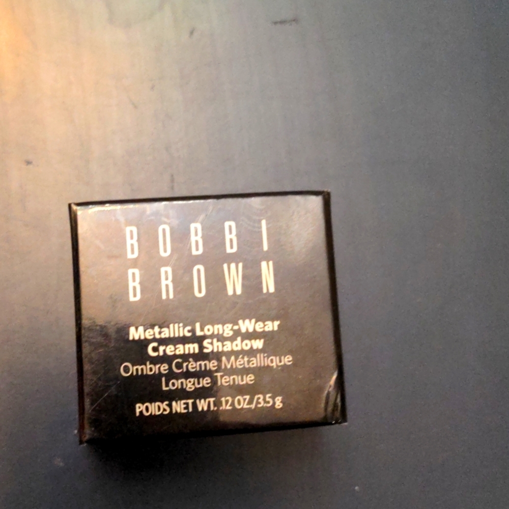 Bobbi Brown Metallic Long Wear Cream Shadow #4 Brown Metal